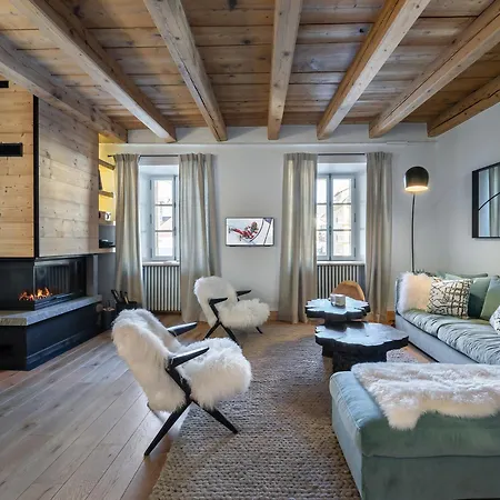 3 Ch. Renove, Centre De Megeve, Balcon, Cheminee, Parking, 3 Min Telecabine Chamois - Fr-1-453-178 *